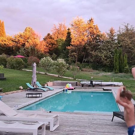Chalet Bois Cosy Avec Piscine Aix Nature Aix-en-Provence Exteriör bild